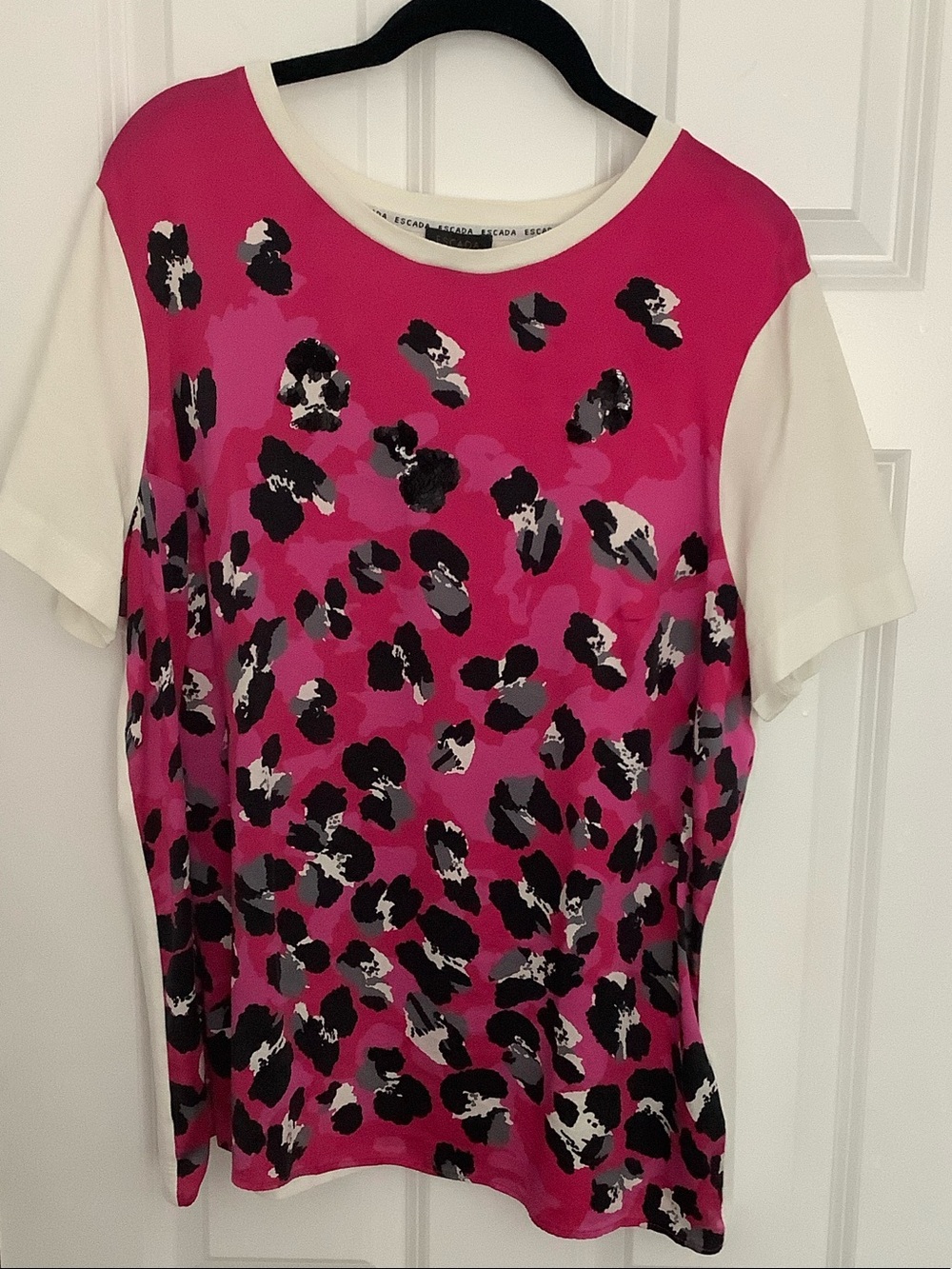 Escada Silk With Embellishments Blouse